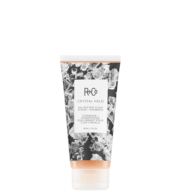 Crystal Halo Balancing Scalp Scrub + Shampoo 89 ml