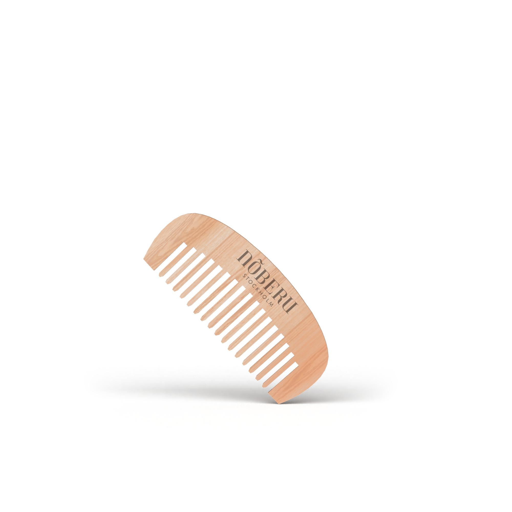Nõberu Premium Pear Wood Beard Comb