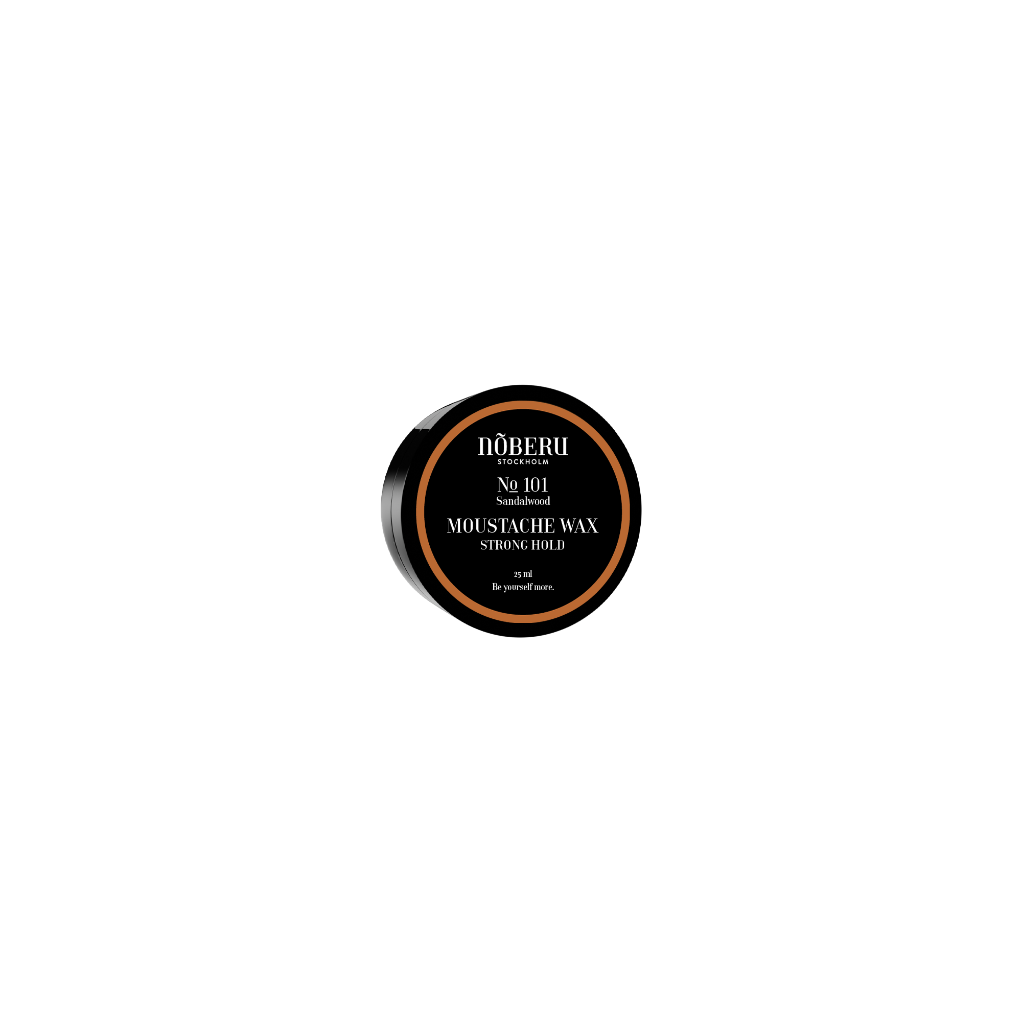 Nõberu Moustache Wax Strong Hold No 101 Sandalwood 15 ml